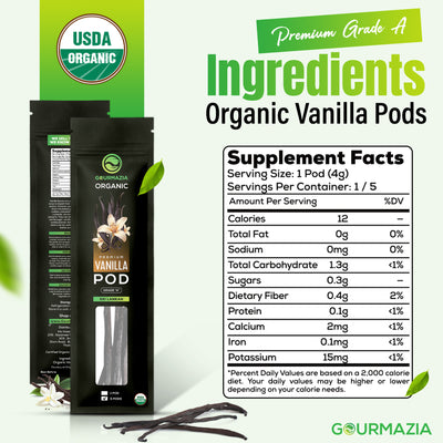 Vanilla Bean 5 pods