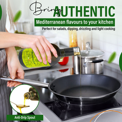 Italian Oilive Oil 500ml Glass Bottle